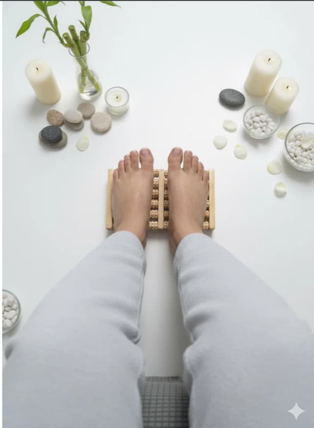 Genz Hub - Wooden Feet Massager